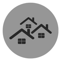 residential roof icon
